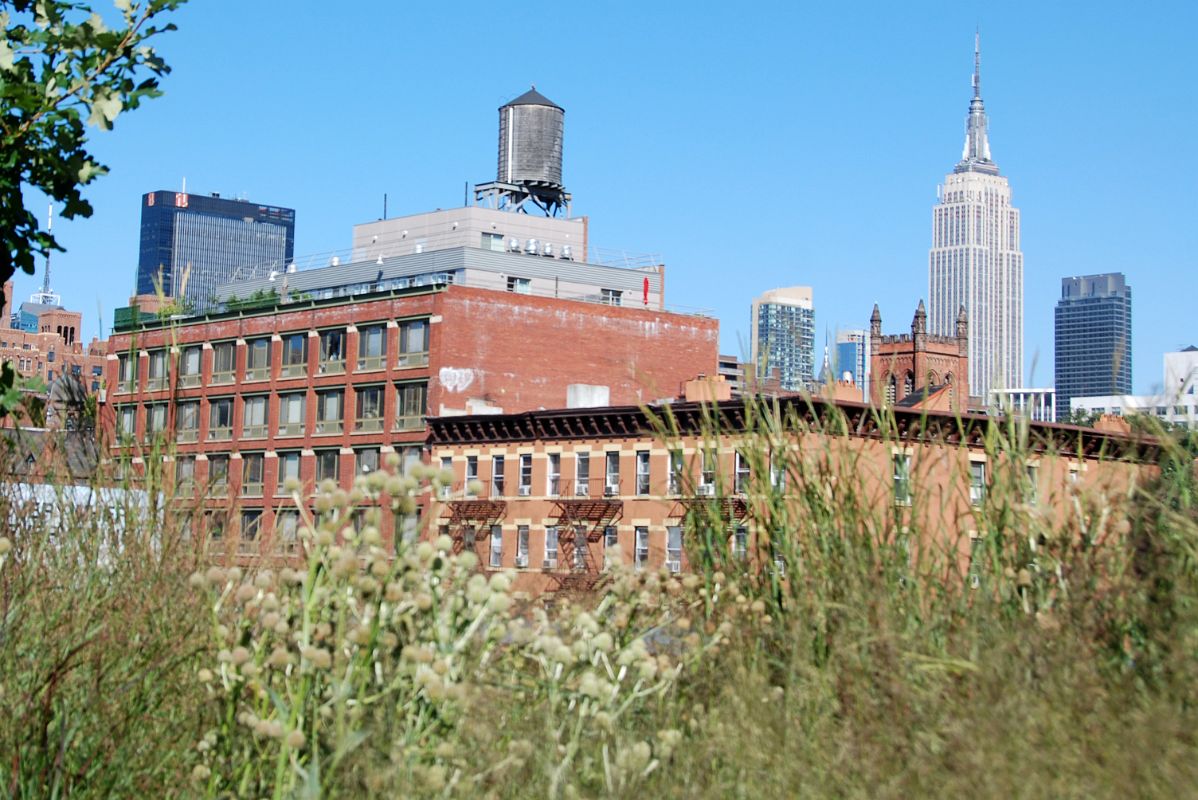 24 One Penn Plaza And Empire State Building From New York High Line Near W 18 St 
